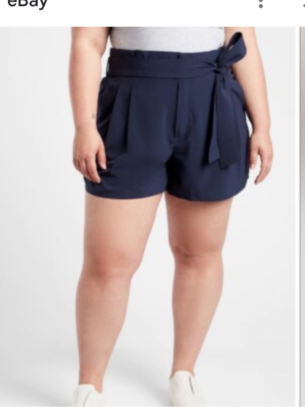 Athleta Sz 20 Skyline Short II in Navy • NEW! - Picture 2 of 7